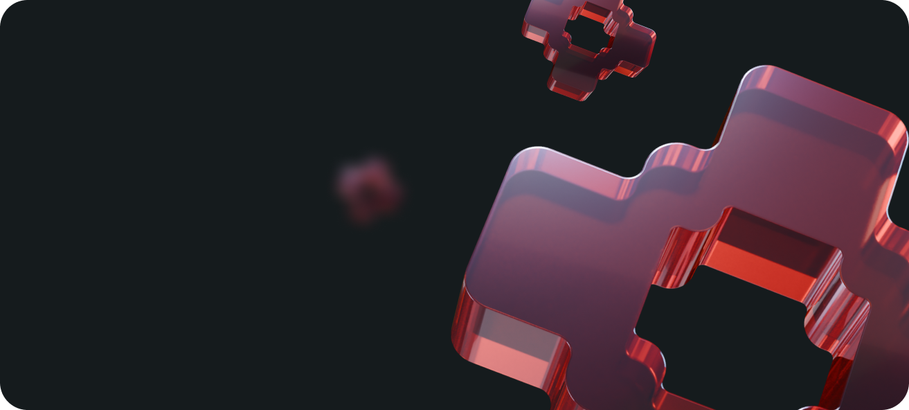 Abstraction in red shades.